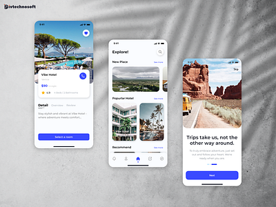 Travel & Tourism App UI/UX adventure ai app app design clean design destination mobile mobile app mobile app design tourism travel travel agency travel app traveler travelling trip ui ux