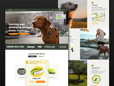 Kippy E-Comm Site cro illustration ui ux website design