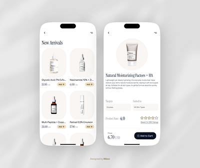 Aurora . Brightening Up the Basics ✨ app beauty dashboard design dashboard ui ecommerce design ecommerce website design figma logo inspiration minimal minimalist design ordinary product design shop skin skincare ui ux website design