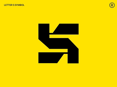 Letter S Logo / Symbol bold brand design branding ci constructive constructivism corporate identity design futuristic icon logo mark smith marko smitran minimal modern sci fi simple smi. symbol visual identity