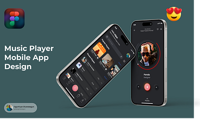 Music player | App Design | UI/UX Design app app design design figma mobile music player music ui ui ui app