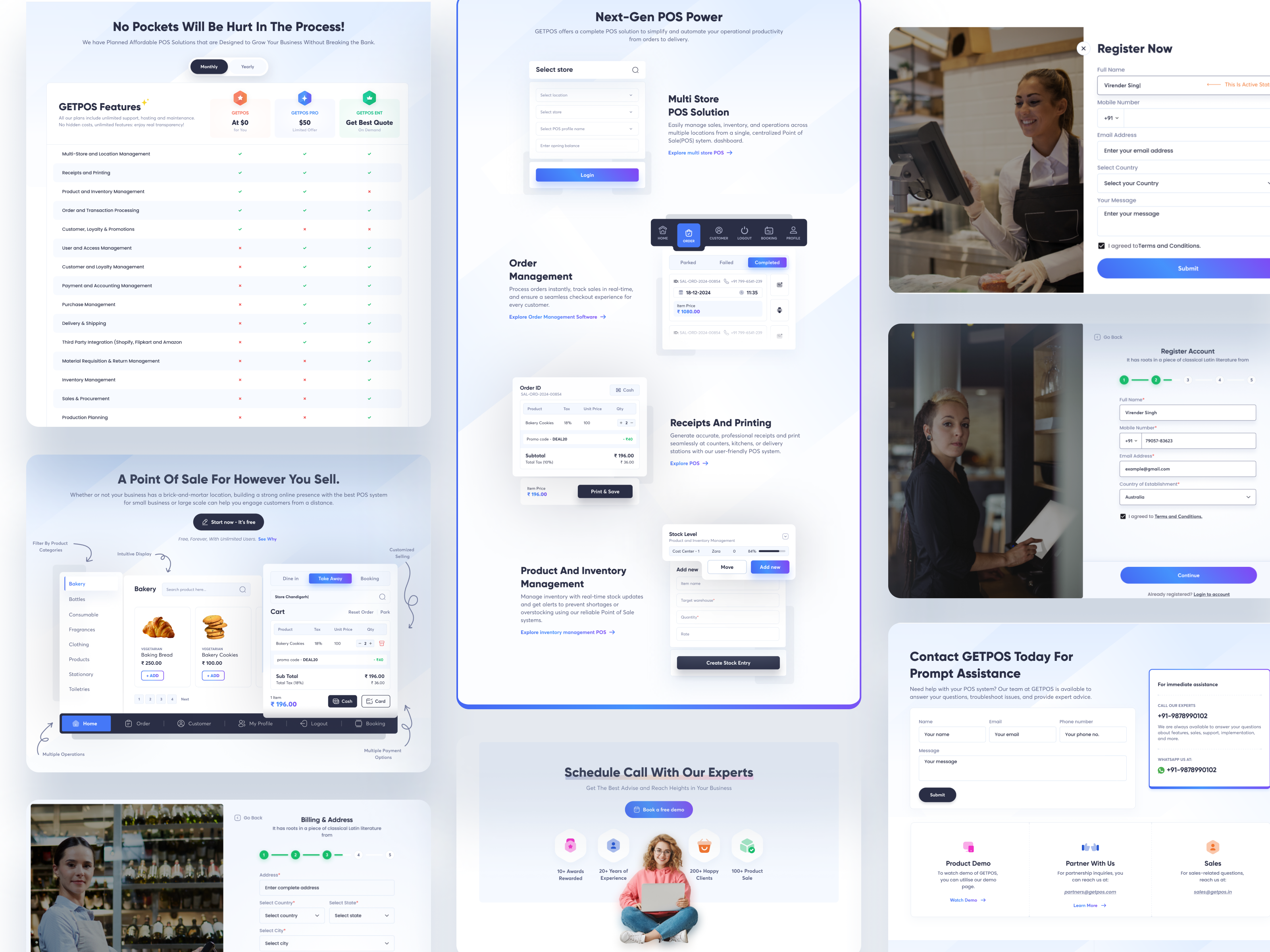 Example of Ai Powered Landing Page With Seamless UX