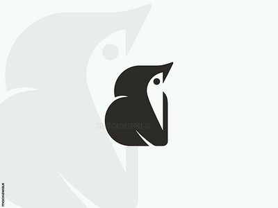 Little Penguin Logo animal antartica bird cute illustration little logo logodesign logomark minimalist penguin playful