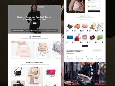 B2B Ecommerce Fashion Catalog Page catalogue design fashion ui uiux web website website design