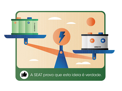 Seat myths batteries cars illustration safety