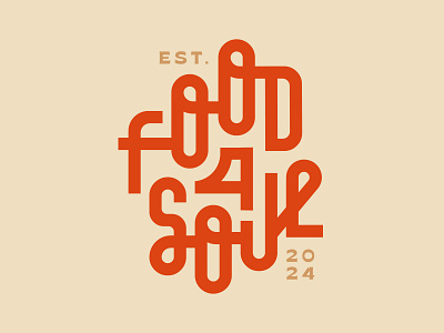 Food 4 soul type experiments food lettering type