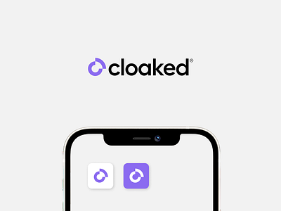 Cloaked App Icons app app design app icon bold branding clean design icon logo logo design mark smith marko smitran minimal mobile design modern protection security simple smi. symbol