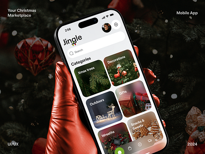 🎄 Mobile app design for the Xmas marketplace
| Hyperactive