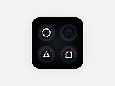 Squid Game 2 Design Vibes 🎮✨ badges design icon illustration illustrations medal ui