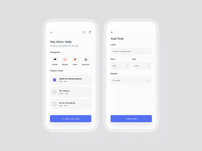 ui mobile design concept