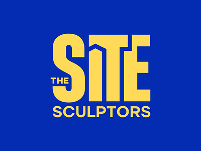 The Site Sculptors branding building construction design letter logo lettering logo real estate skyscraper textlogo typo typogaphy