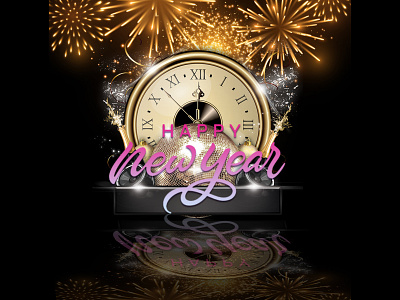 HAPPY NEW YEAR FESTIVAL POST 2025 adobe photoshop countdown dance design digital post festival post fireworks graphic design happiness new year new year eve new year festival new year night party new year party night party party photoshop