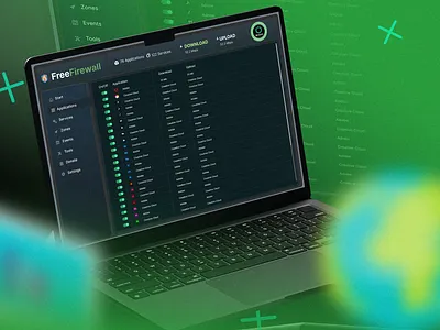 Firewall UI Design Figma User Interface figma firewall interface ui user