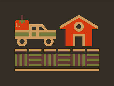 Farming barn farm local market organic tomato truck urban vegetable