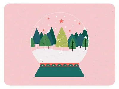 holiday card animation bcorp growth holiday illustration tech