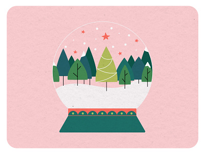 Platform.sh company holiday card animation bcorp growth holiday illustration tech