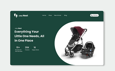 Baby shopping website landing page baby baby website landing page landing page website