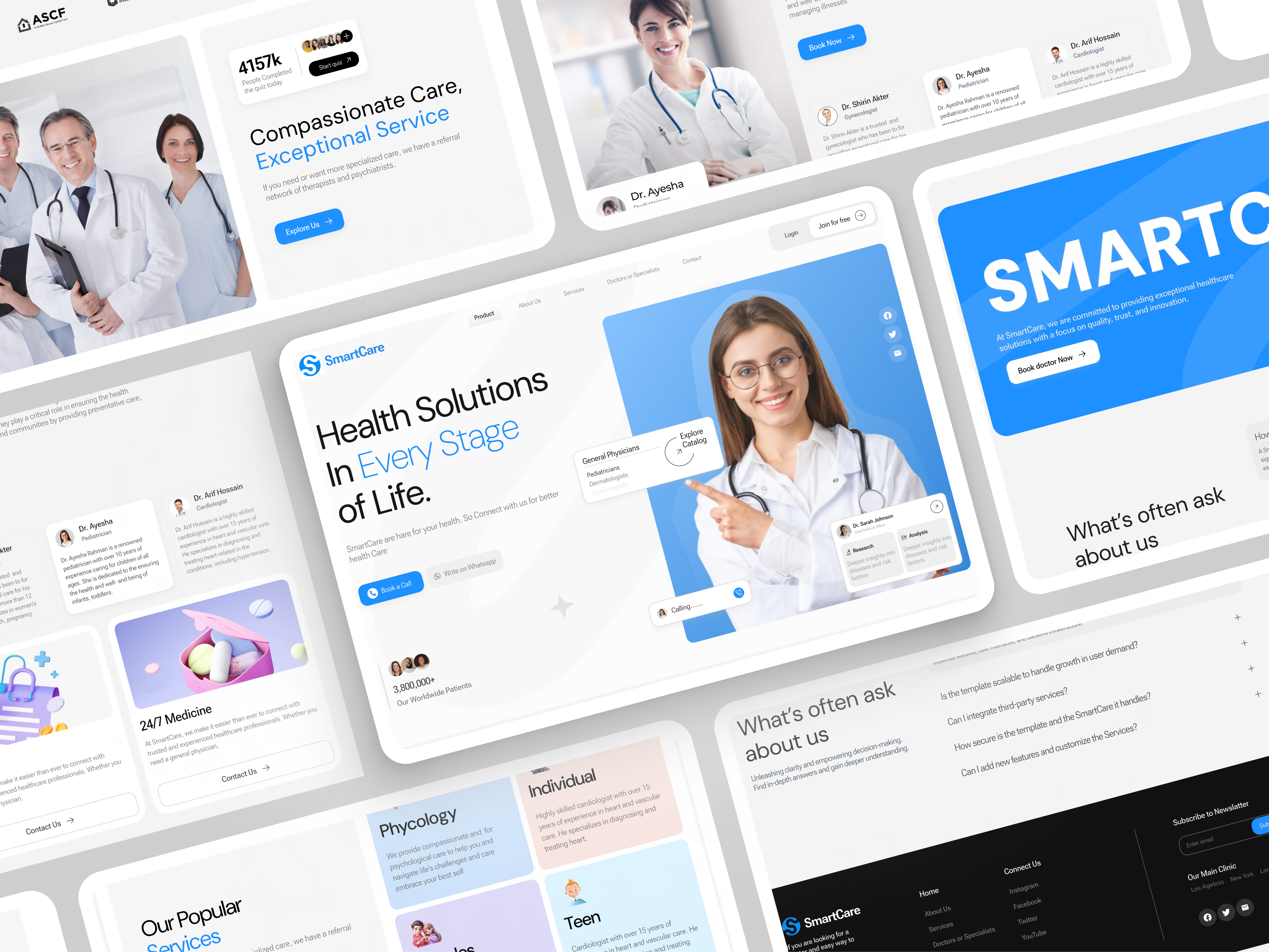Example of Healthcare Website Design