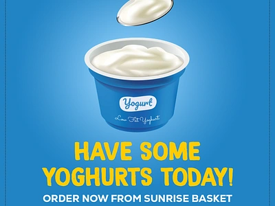 Refreshing Low-Fat Yogurt from Sunrise Basket refreshingtreat