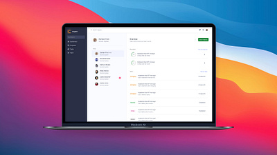 cogntivie operations glimpse ai management saas startup ui ux