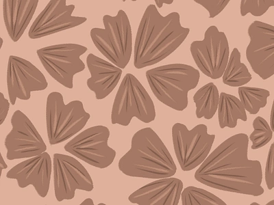 Mocha Mousse Abstract Flowers branding design floral flowers illustration mocha mousse mocha mousse abstract flowers pattern seamless pattern textile