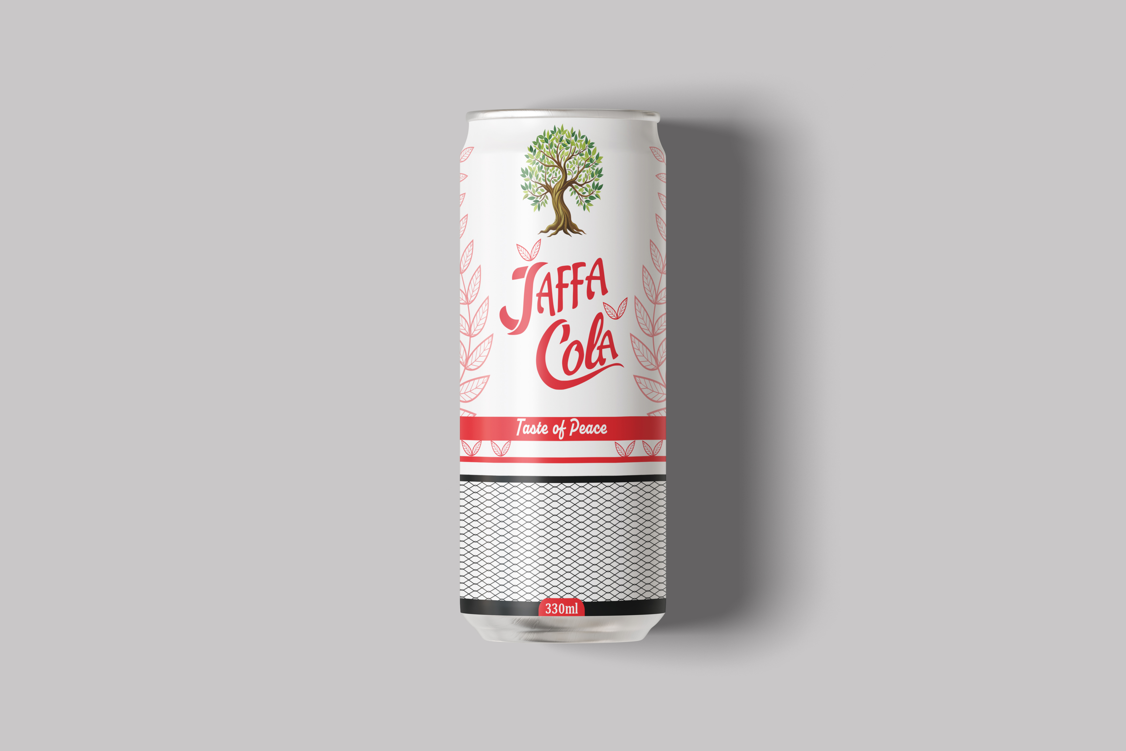 Example of Custom Energy Drink Can Label Design