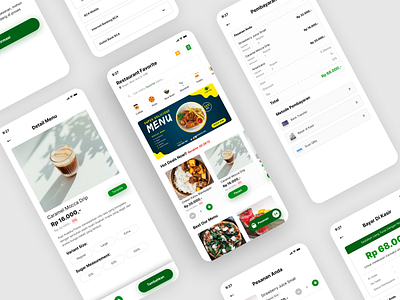 Restaurant Mobile App branding design designweb graphic design illustration mobile design ui ui interface uidesigner uix user experience userexperience userinterface