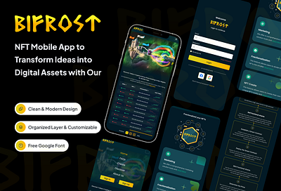 Trending NFT App to Explore Digital Assets & Cryptocurrency blockchain blockchain app. branding business expenses crypto marketplace design cryptocurrency analysis digital asset expense tracking landing page design minting nft modern crypto app nft responsive design ui