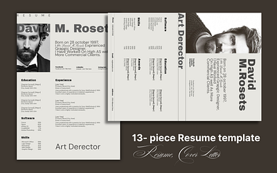 Modern Resume & Cover Letter. resume