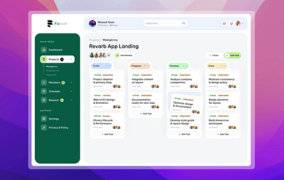 Project Management & Task Dashboard