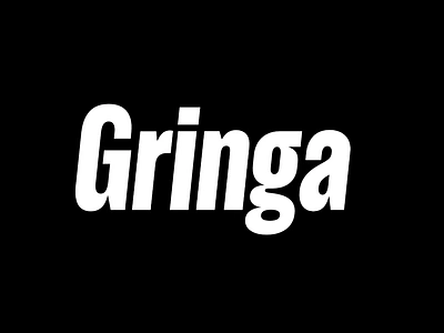 Gringa Grotesk Nº9 brand branding font fonts graphic design logo motion graphics typeface typography