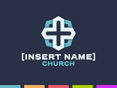 Church Branding Experiment branding church church design design graphic design logo logos vector