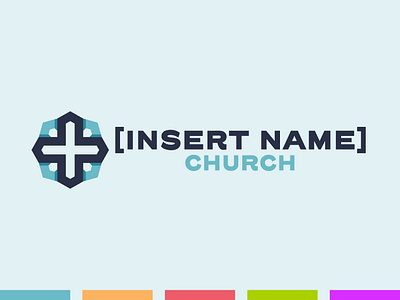 Church Branding Experiment branding church church design design graphic design illustration logo logos vector