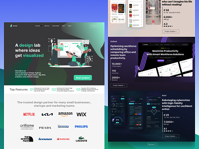 Design Agency Website Design Idea agency app design branding design digital marketing figma figma design illustration logo ui ui design ui ux design