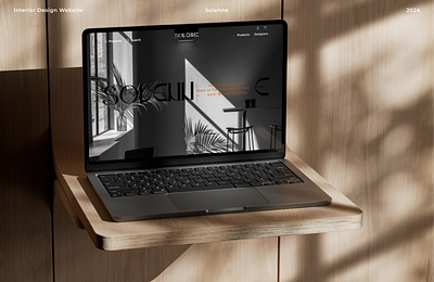 Solenne - Interior Décor Website smooth animations.