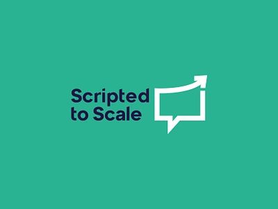 Scripted to Scale - Logo Design bold brand identity branding ceo creative design growth logo logo design logo mark mark marketing scale simple storytelling strategy timeless ui visual identity