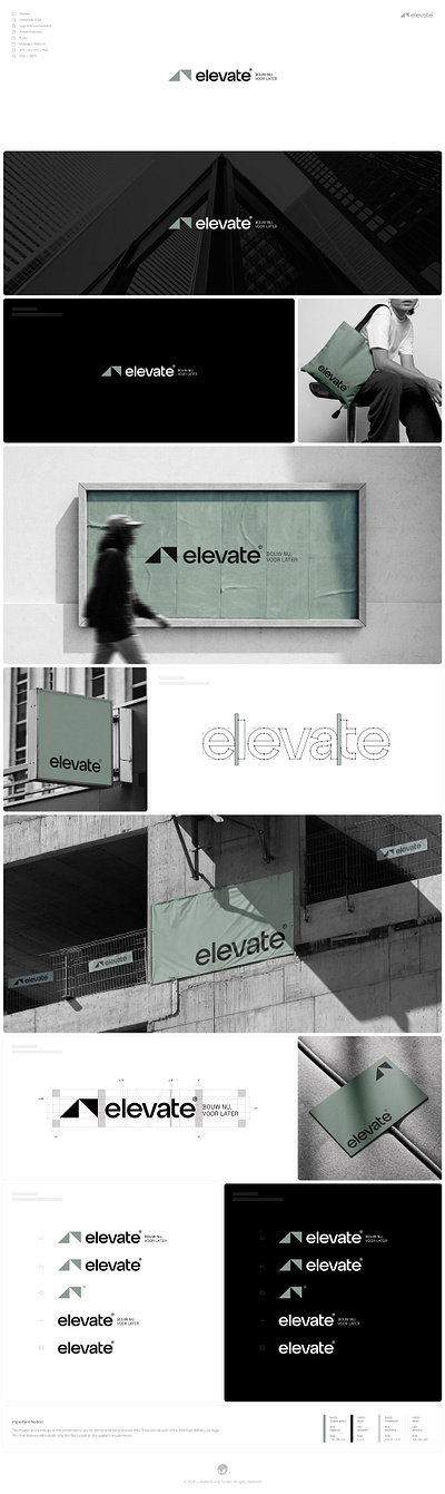 Elevate | Logo Presentation.