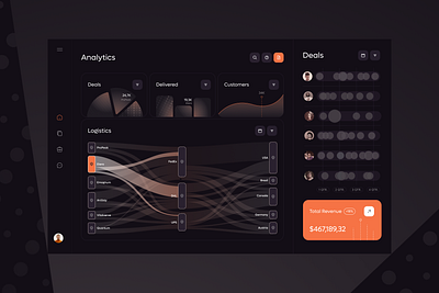 Fleetix: SaaS Management Logistic Software Dashboard ⟡ UX/UI admin analytics app app design business charts corporate crm dark mode dashboard design logistics prosuct design saas ui ux uxui web web app web design