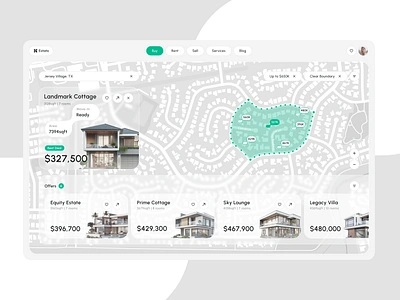 Estato: Real Estate Dashboard ⟡ UX/UI ai app app design crm daspboard design housing interface product product design real estate rent saas service tenants ui ux uxui web web app