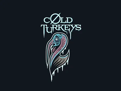 Cold Turkeys branding design drugs graphic design hockey jersey illustration illustrator logo turkey vector