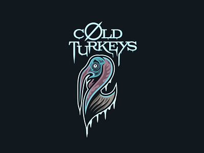 Cold Turkeys branding design drugs graphic design hockey jersey illustration illustrator logo turkey vector