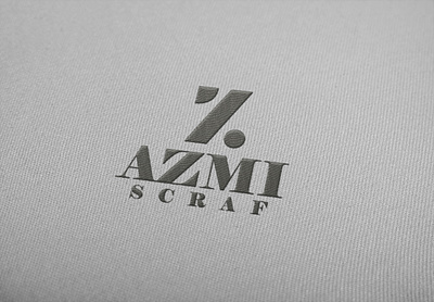 AZMI SCRAF - FASHION branding design graphic design logo vector