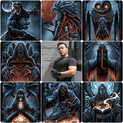 artvsartist2024 apparel artist artvsartist artvsartist2024 character clothing consistent dark darkart diggitalart digitalartist digitalillustration fanart halloween illustration illustrator merchendise monster nft poster