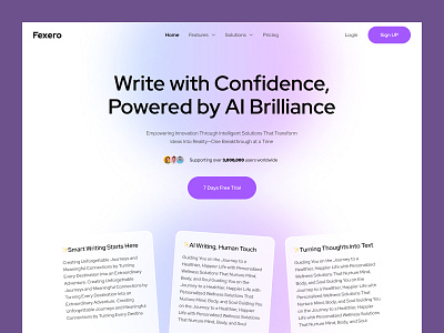 AI-powered writing assistant website UI design ai product website ai solution web ui ai tools web ui ai tools website ui ai uiux ai website designer ai writing assistant web ui ai writing tool web ui best web ui best website uiux figma ui designer figma uiux designer figma web ui figma website designer landing page web ui landing page website uiux ui designer uiux designer web ui web ux