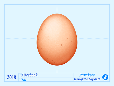 Icon of the Day #118 chicken design egg emoji facebook geese goose icon icons illustration meta vector