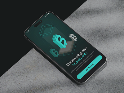 Crypto Fireflies app design ui ux