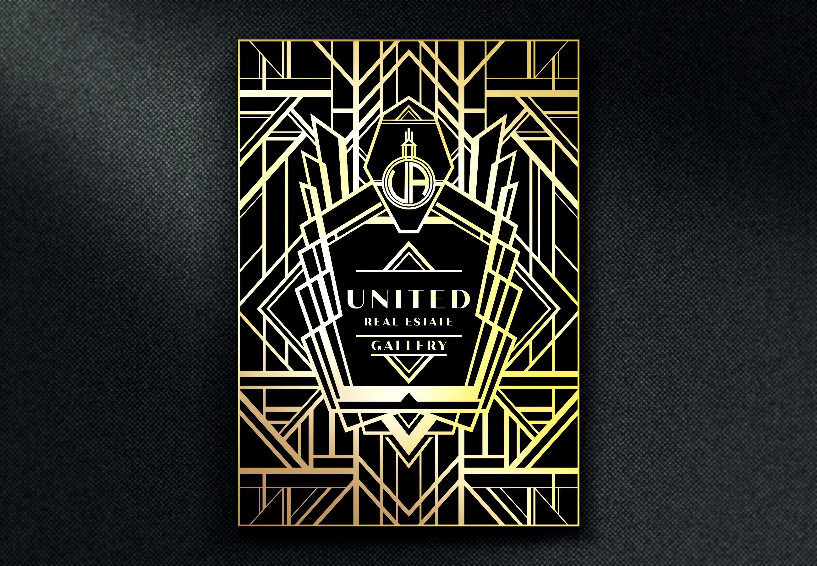 Example of Creative Art Deco Style Logo Design
