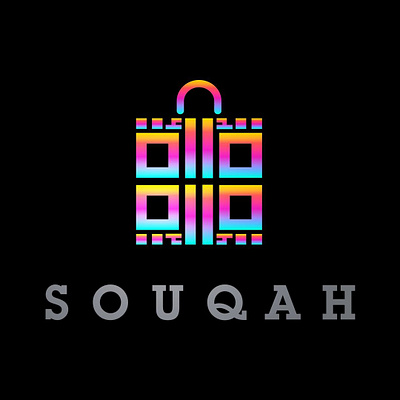 SUQAH Logo branding graphic design illustration logo vector