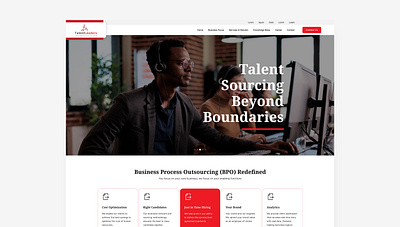 Talent Leaders 2023 branding company graphic design landing page ui uiux website