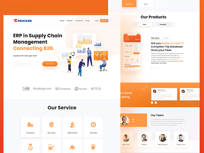 ERP supply chain B2B animation branding erp supply chain b2b graphic design logo ui